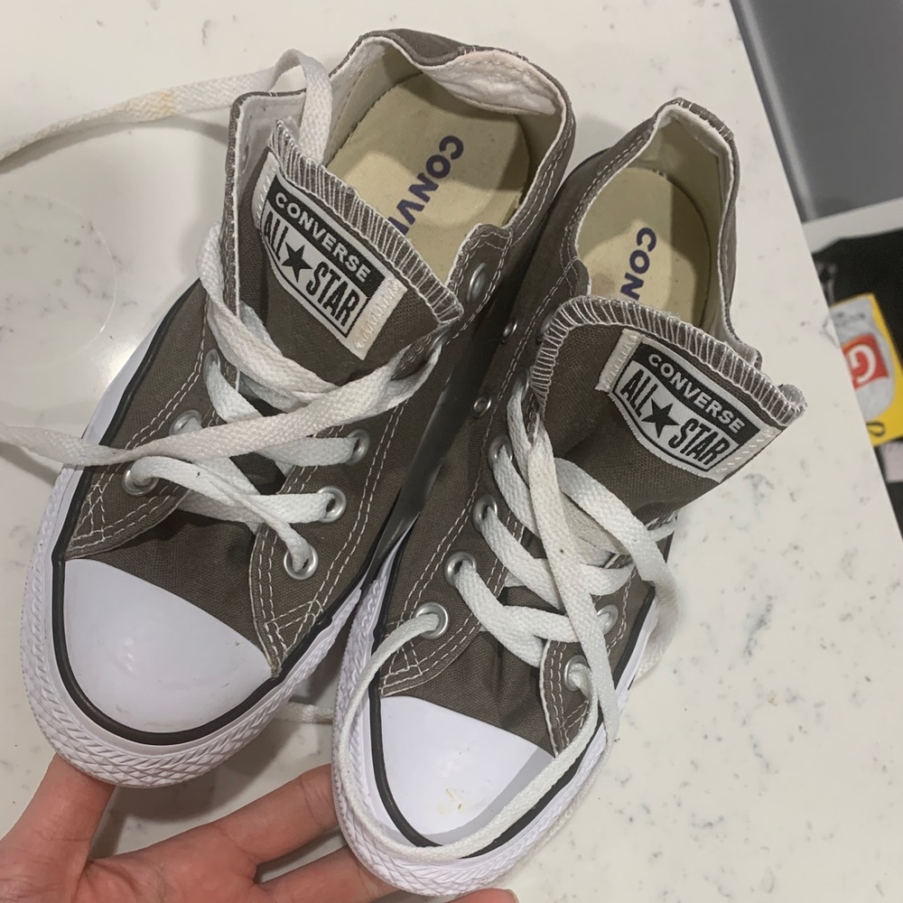 Converse M5/W7 gray used once! OFFERS WELCOMED!